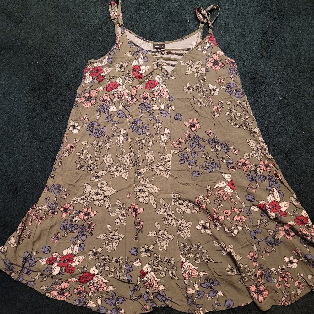 Like new Torrid midi dress